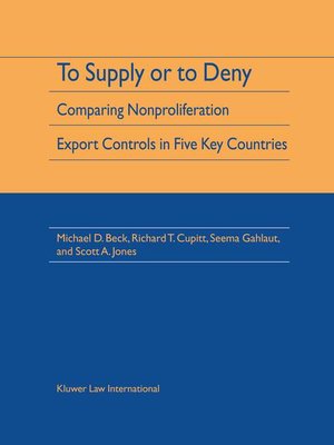 cover image of To Supply or to Deny